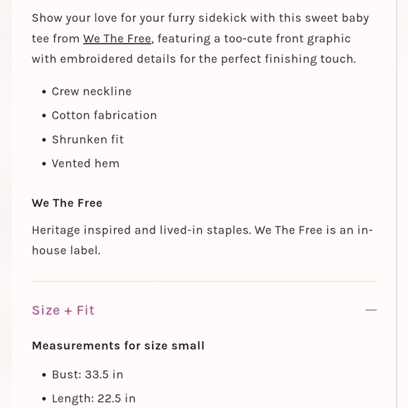 Free People Fur Friend Tee Dachshund - Picture 3 of 4